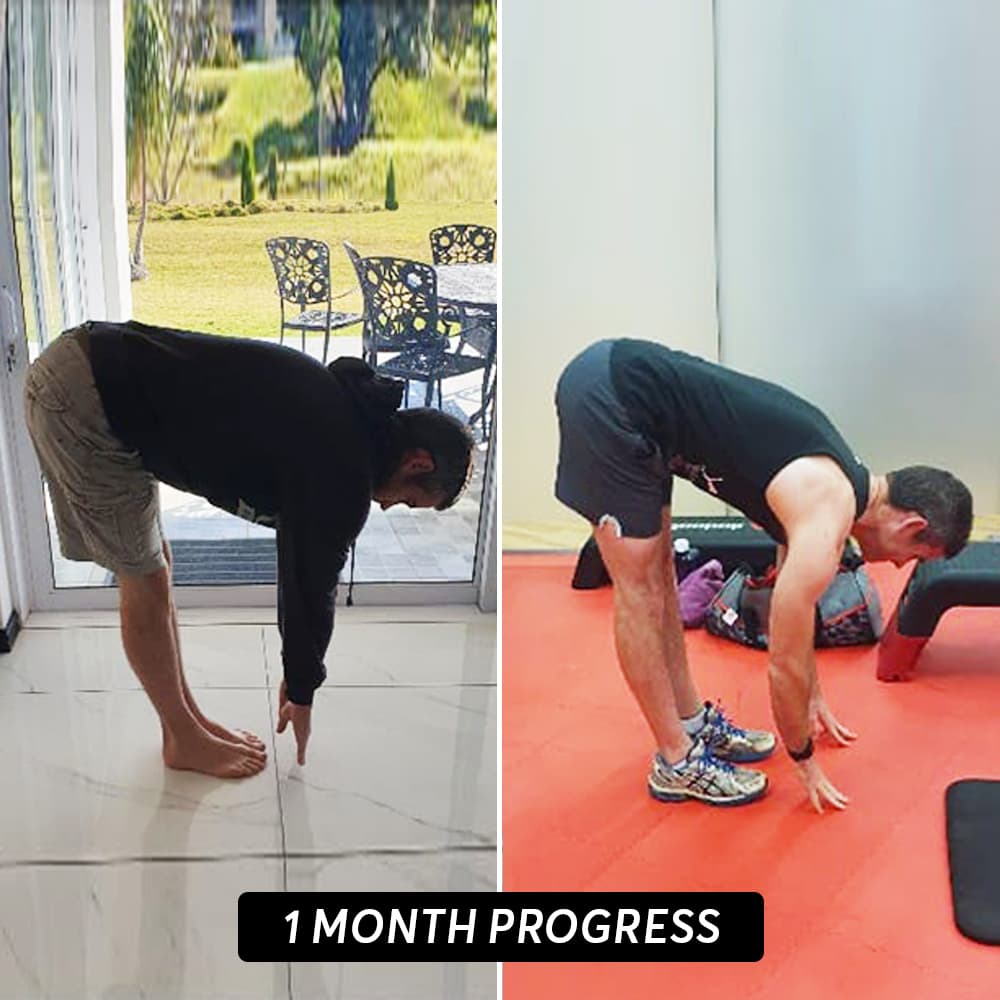 1 month Saturno Movement member progress